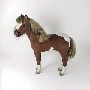 American Girl Paint Filly Horse Pony Pet 13" 2013 G1725 Chestnut Brown And White